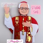 Arquivo de corte Topo de Bolo Papa