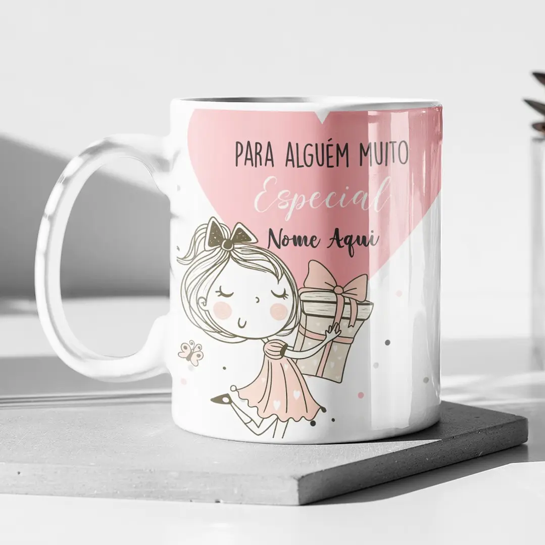 Presente de Deus Arte Caneca Presente de Deus - Imagem 1