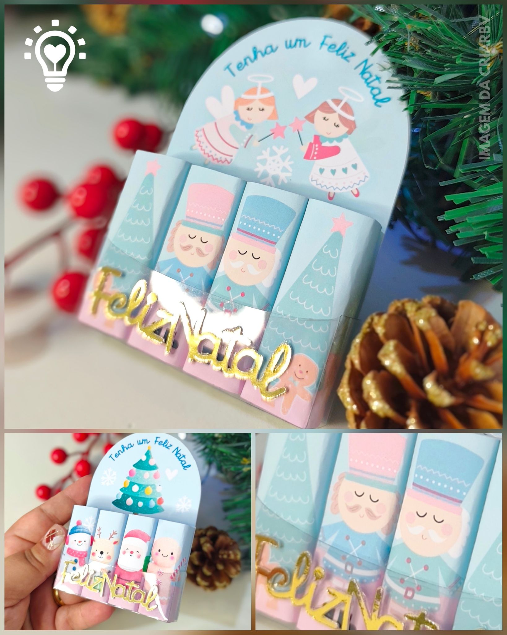 QUEBRA NOZES ARQUIVO DE CORTE PORTA BIS NATALINO QUEBRA NOZES 4 BIS - Imagem 1