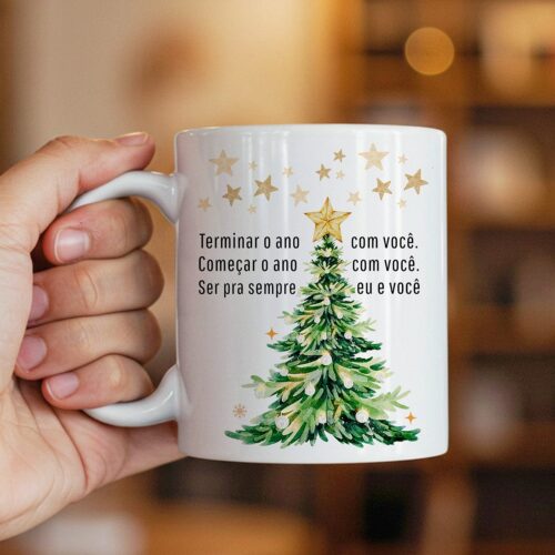 Arte Digital "Terminar o ano com você, começar o ano com você, ser pra sempre eu e você"