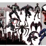 Arquivo de Corte Topo de Bolo Venom - Homem Aranha