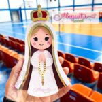 Arquivo de corte Topo de Bolo Virgem Maria