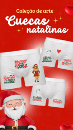 Coleção de arte - Cuecas Natalinas