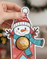 Mimo para bombom - Boneco de neve - Imagem 2