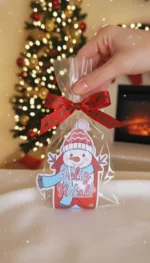 Mimo para bombom - Boneco de neve - Imagem 4