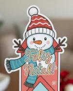 Mimo para bombom - Boneco de neve - Imagem 5