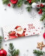 Artes para embalagem chocolate - Feliz Natal - Imagem 4