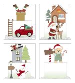 Kit 10 Topos de Bolo Natal - arquivo digital - Imagem 2