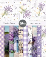 Kit digital Lavanda - Combo Papéis - Imagem 3