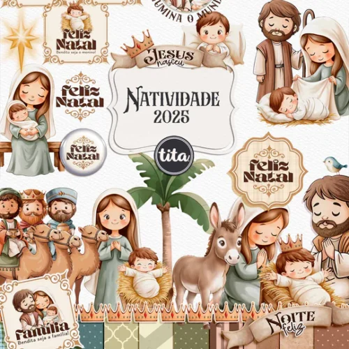 Natividade 2025 - Combo Ilustrações