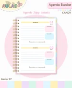 PACK AGENDAS ESCOLARES A5 - Imagem 3