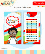 Volta as Aulas - CHAVEIRO TABUADA MENINO - Imagem 3