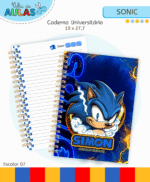 Volta às Aulas - Kit SONIC - Imagem 4
