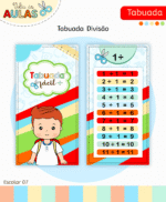 Volta as Aulas - CHAVEIRO TABUADA MENINO - Imagem 5