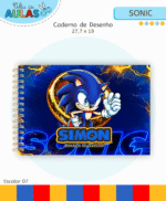 Volta às Aulas - Kit SONIC - Imagem 7