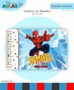 Volta às Aulas - Kit HOMEM ARANHA - Imagem 6