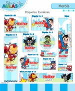 Volta às Aulas - Kit HERÓIS - Imagem 8