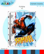 Volta às Aulas - Kit HOMEM ARANHA - Imagem 9