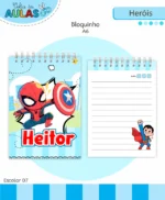 Volta às Aulas - Kit HERÓIS - Imagem 10