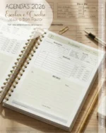 COMBO digital Agenda Escolar EF + Creche + Capas Datada e não datada 2026 - Imagem 4