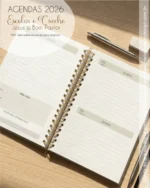 COMBO digital Agenda Escolar EF + Creche + Capas Datada e não datada 2026 - Imagem 3