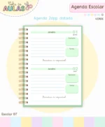 PACK AGENDAS ESCOLARES A5 - Imagem 5