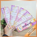 Tabuadas das 4 operações com régua e 9 mascotinhas meninas – Volta às aulas - Imagem 2