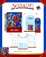 Volta as Aulas - Escolar 2026 HOMEM ARANHA - Imagem 2