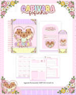 Volta as Aulas - Escolar 2026 CAPIVARAS FOFINHAS - Imagem 2