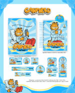 Volta as Aulas - Escolar 2026 GARFIELD PREGUIÇOSO