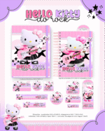 Volta as Aulas - Escolar 2026 HELLO KITTY DO ROCK