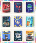 Capas de Caderno 2026 | Volta às Aulas - Imagem 4