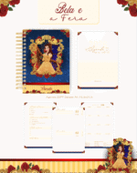 Encadernação - A BELA E A FERA - Imagem 4