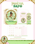 Volta as Aulas - Escolar 2026 A PRINCESA E O SAPO - Imagem 3