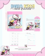 Volta as Aulas - Escolar 2026 HELLO KITTY AND FRIENDS - Imagem 4