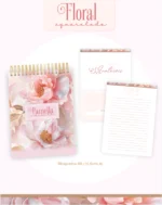 Encadernação - FLORAL AQUARELADO CLEAN - Imagem 5