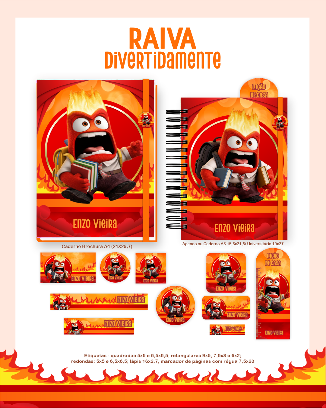 64) RAIVA DIVERTIDAMENTE Volta às Aulas 2026 - RAIVA DIVERTIDAMENTE - Imagem 1