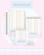 Encadernação - FLORAL & DELICADA