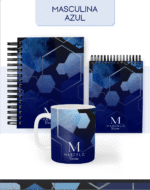 Encadernação - MASCULINA AZUL