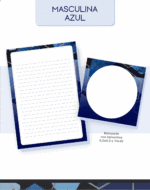 Encadernação - MASCULINA AZUL - Imagem 6