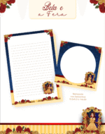 Encadernação - A BELA E A FERA - Imagem 6