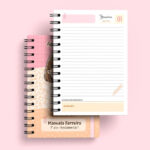 Arquivos Digitais - Agenda escolar - DATADA 1dpp + 2dpp - wire-o/espiral