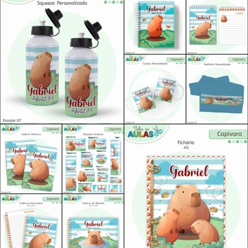 Volta às Aulas - CAPIVARA