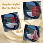 Arquivo digital - Kit 3 Cartões cristão