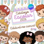 CATÁLOGO ESCOLAR 2026 (NOVO) - EDITÁVEL NO CANVA