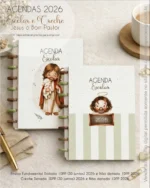 COMBO digital Agenda Escolar EF + Creche + Capas Datada e não datada 2026
