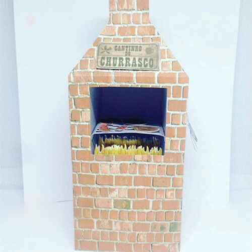 Arquivo de corte Caixa Churrasqueira