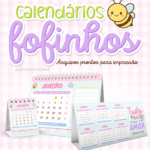 Kit Digital - Calendários Fofinhos 2026