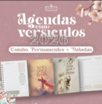 Combo Agendas Versículos Permanentes + Datadas