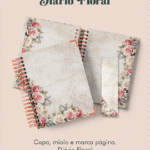 Diário Floral Wire-o